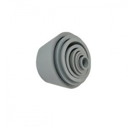 Anello conico di GUKO in gomma naturale grigia dim.mm 78X58X35 - GUKO-007-001